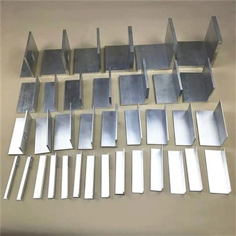 Aluminium L-hoek