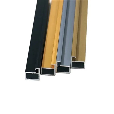 Aluminium profielen voor glazen deur